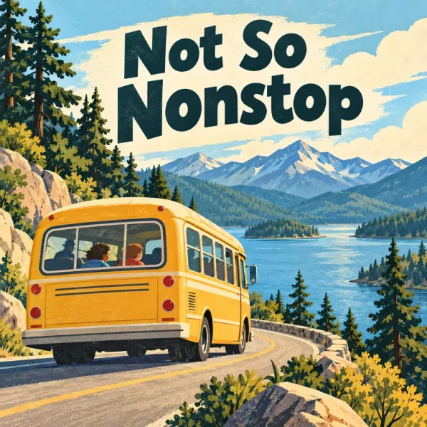 Cover of Not So Nonstop, a Reading Mountain Level 4 decodable book