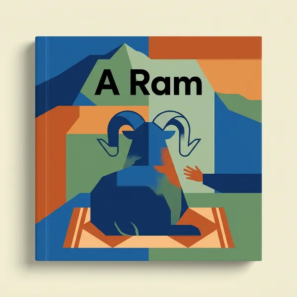 Cover of the decodable book A Ram