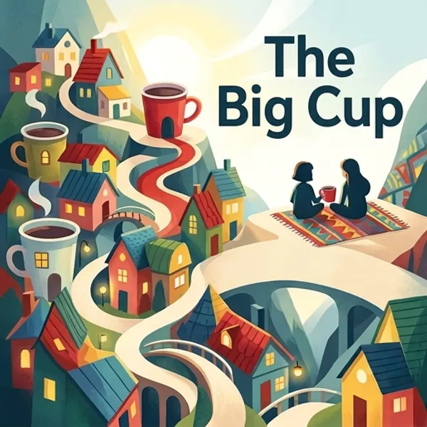 Cover of the decodable book The Big Cup