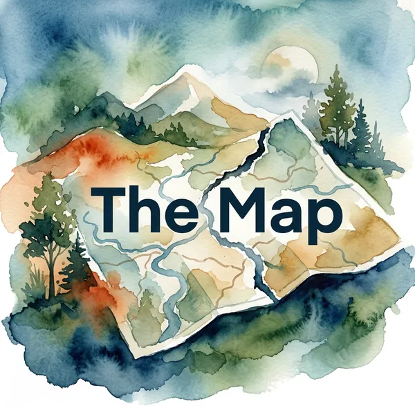 Cover of the decodable book The Map