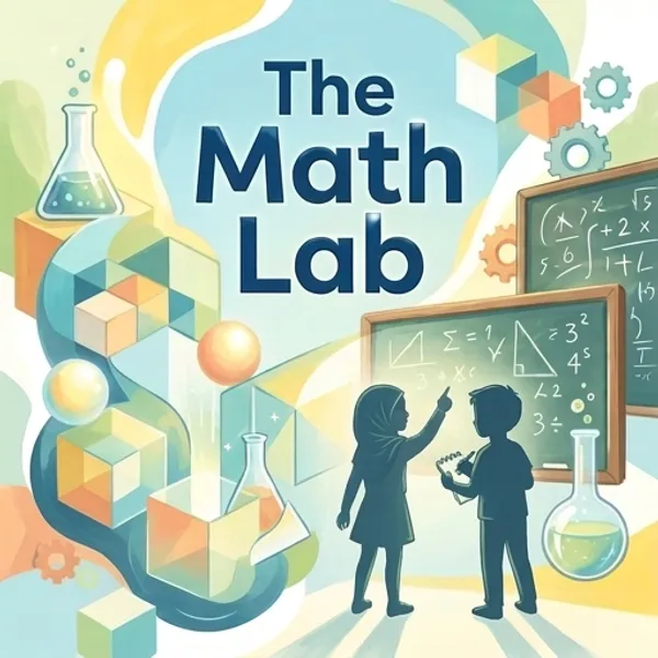 Cover of the decodable book The Math Lab