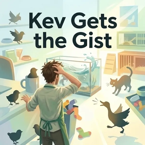 Cover of Kev Gets the Gist, a Reading Mountain Level 3 decodable book