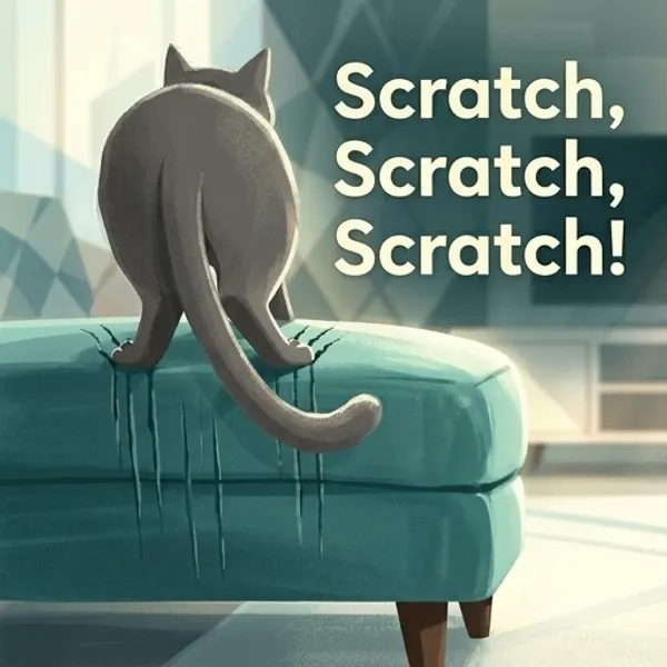 Cover of Scratch, Scratch, Scratch!, a Reading Mountain Level 3 decodable book