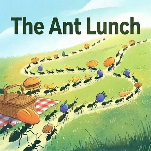 Cover of The Ant Lunch, a Reading Mountain Level 3 decodable book