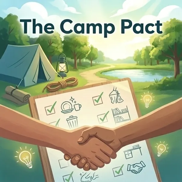Cover of The Camp Pact, a Reading Mountain Level 3 decodable book