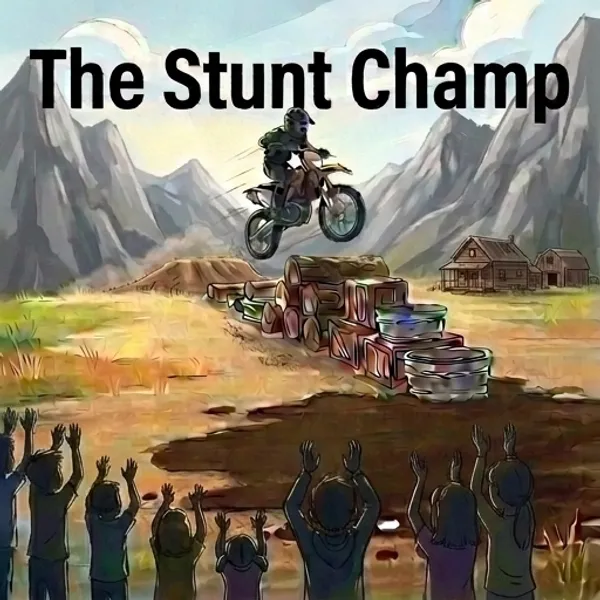 Cover of The Stunt Champ, a Reading Mountain Level 3 decodable book