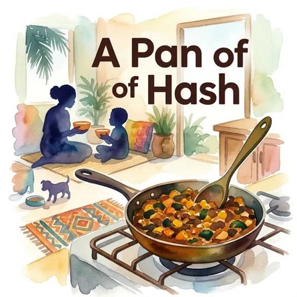 Cover of the decodable book A Pan of Hash