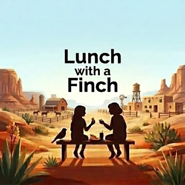 Cover of the decodable book Lunch with a Finch