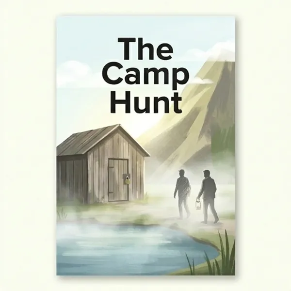 Cover of the decodable book The Camp Hunt