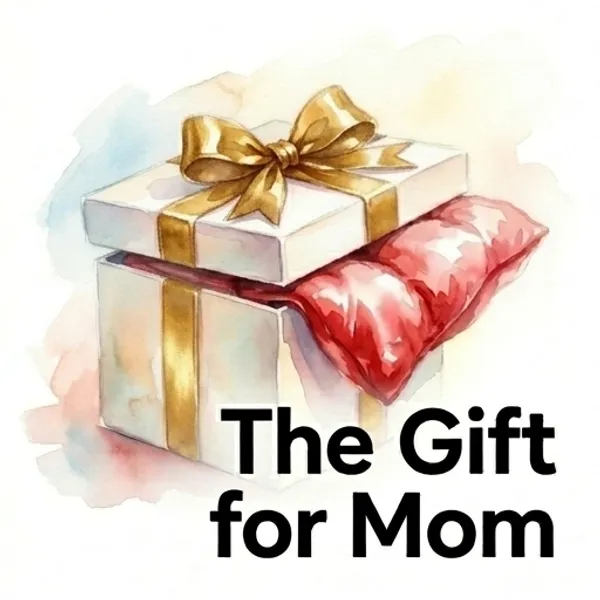 Cover of the decodable book The Gift for Mom