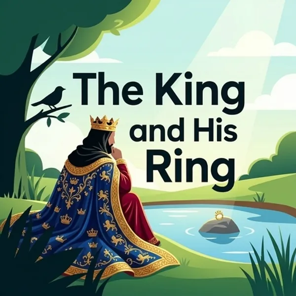 Cover of the decodable book The King and His Ring