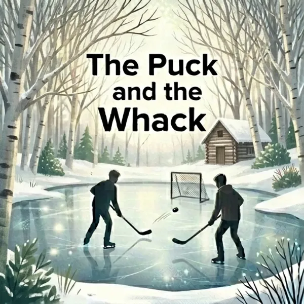 Cover of the decodable book The Puck and the Whack