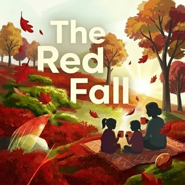 Cover of the decodable book The Red Fall