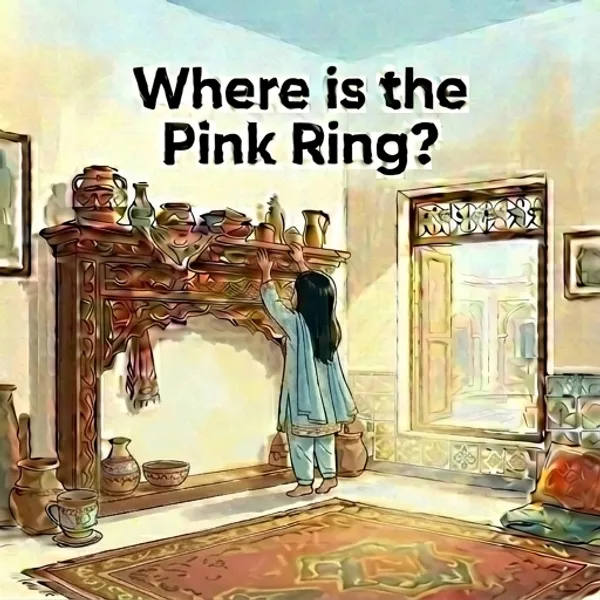 Cover of the decodable book Where is the Pink Ring?